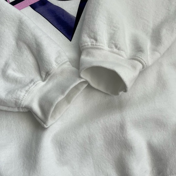 Disney Captain EO white long sleeve unisex crew neck sweatshirt - Picture 8 of 10